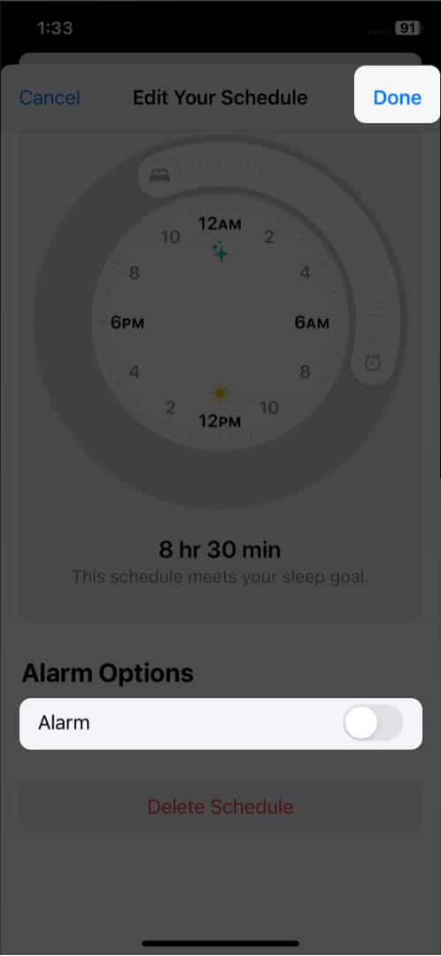 Permanently-disable-the-alarm-for-sleep-schedule