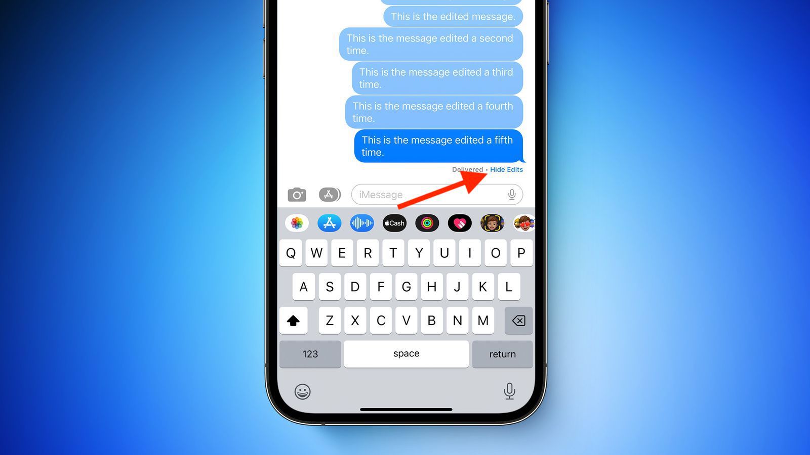 iPhone-13-Editable-Messages-Feature-arrow