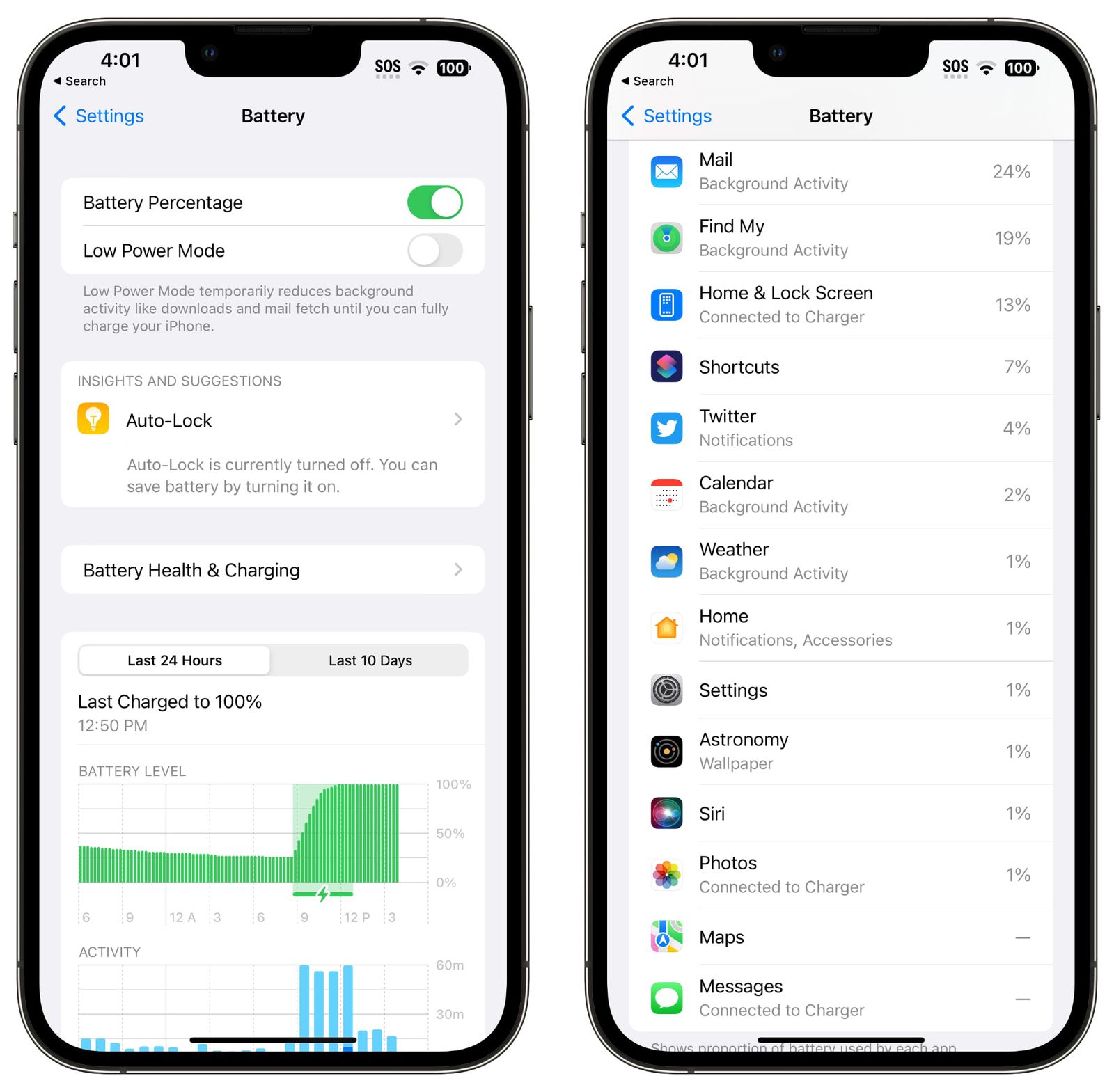 Manage Apps Draining Battery