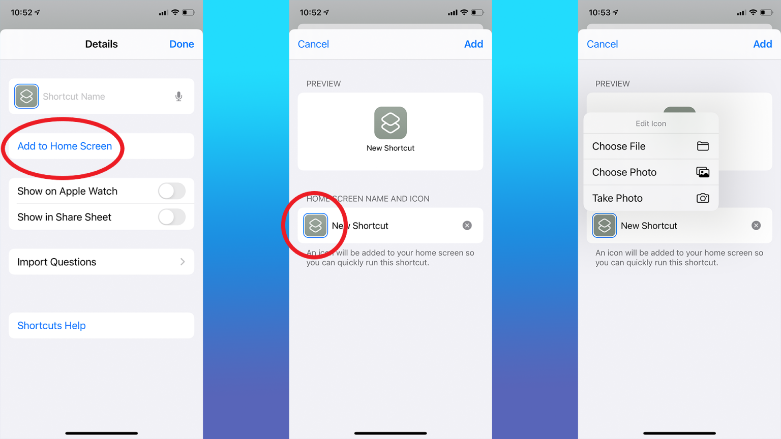 Creating a custom app icon in ios